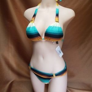 ViX Delta Bia tube Bikini Top & Bottom Small